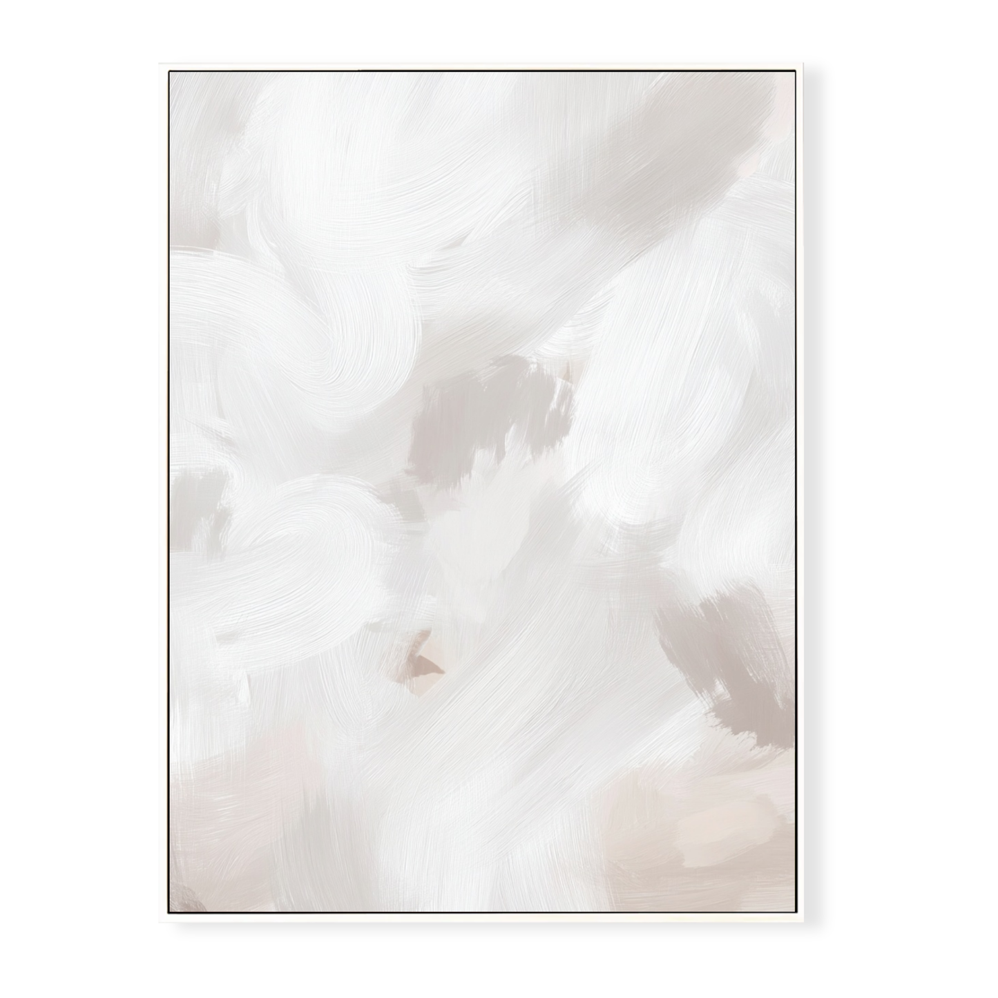 PALE SILENCE - Canvas Print