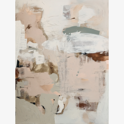 PLASTER LIGHT - Art Print