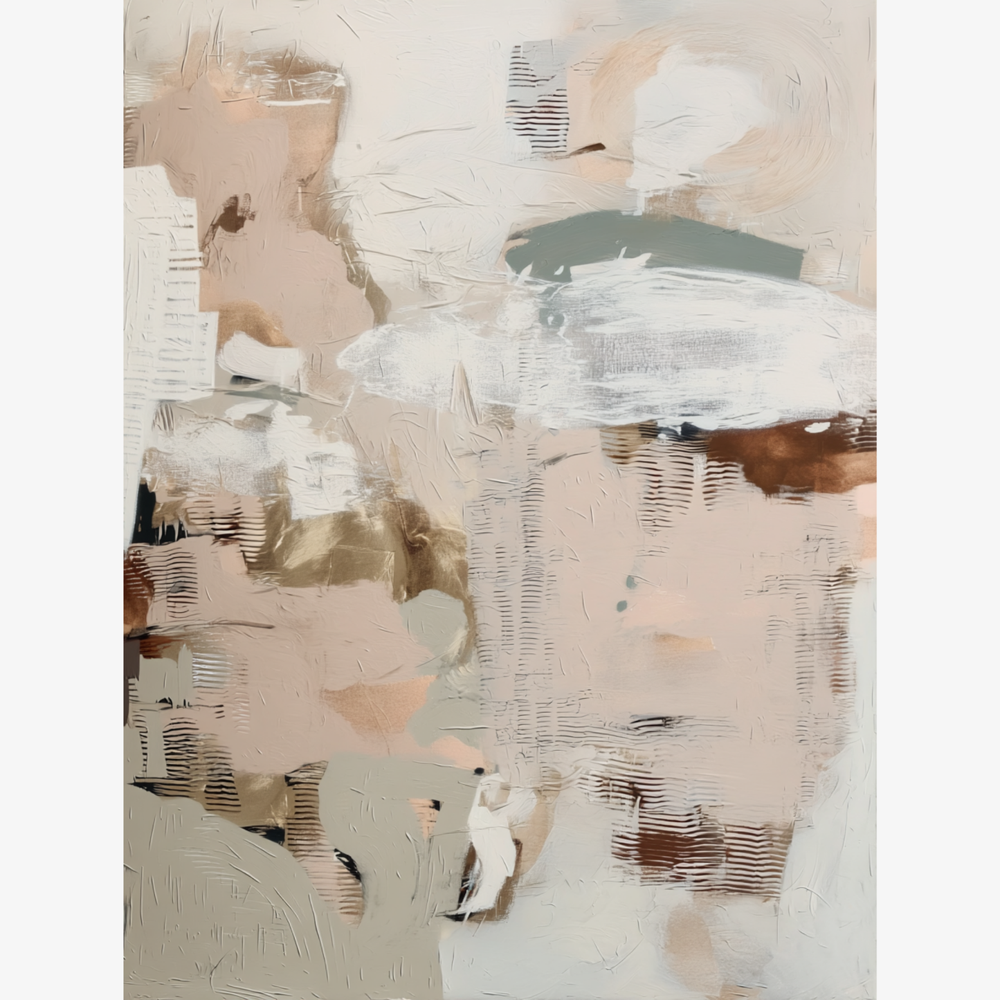 PLASTER LIGHT - Canvas Print
