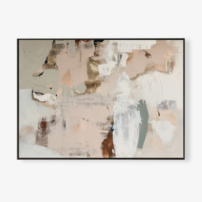 PLASTER LIGHT - Canvas Print