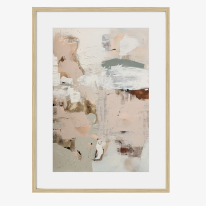 PLASTER LIGHT - Art Print