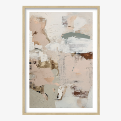 PLASTER LIGHT - Art Print