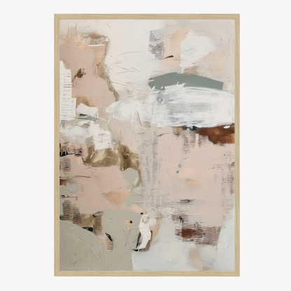 PLASTER LIGHT - Art Print