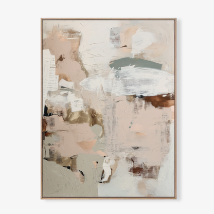 PLASTER LIGHT - Canvas Print