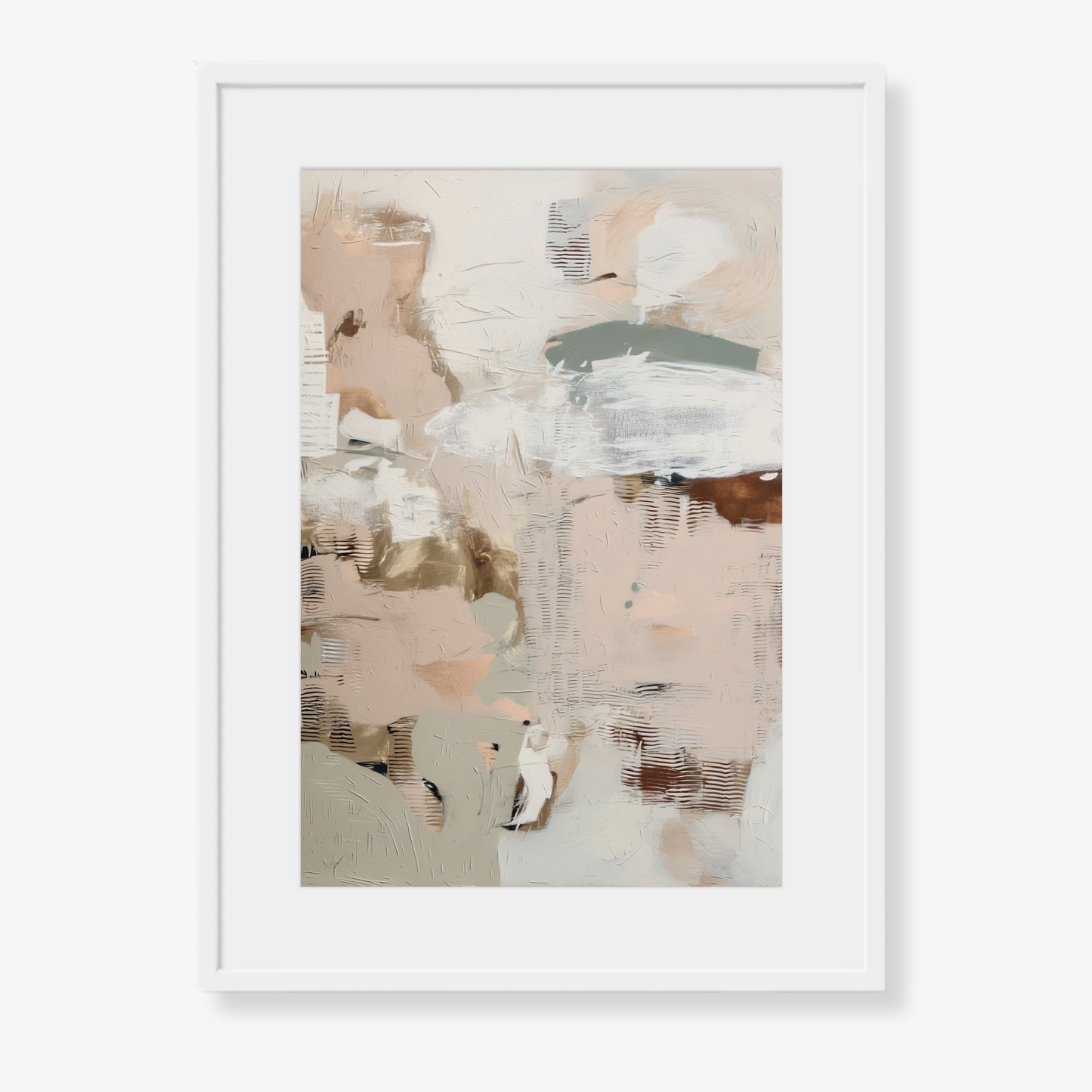 PLASTER LIGHT - Art Print