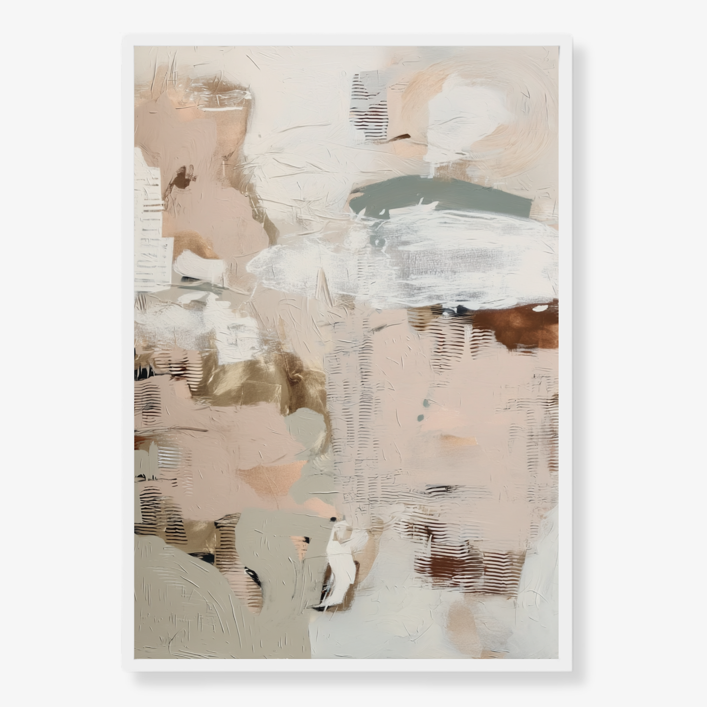 PLASTER LIGHT - Art Print