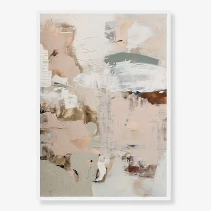 PLASTER LIGHT - Art Print