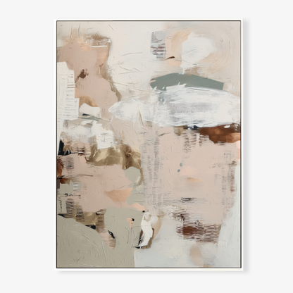PLASTER LIGHT - Canvas Print