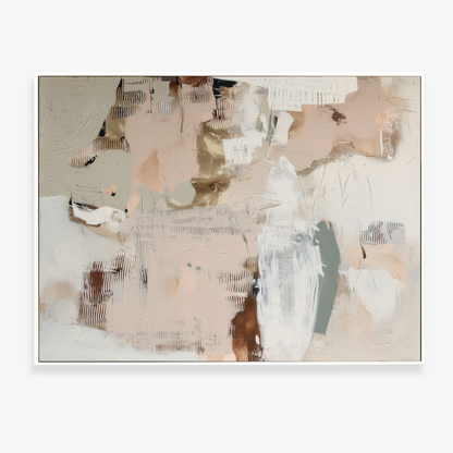 PLASTER LIGHT - Canvas Print