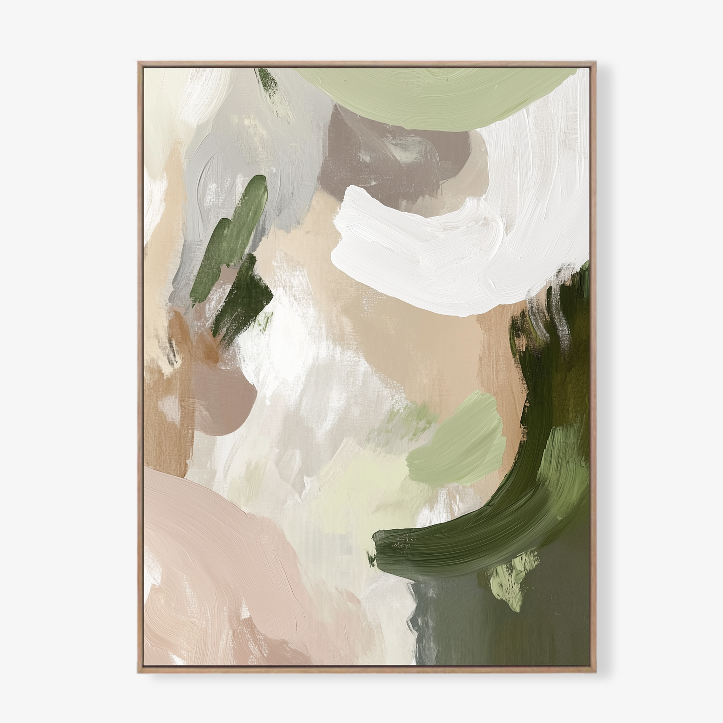 SAGE & STONE I - Canvas Print