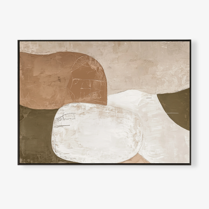 SOFT STONE I - Canvas Print