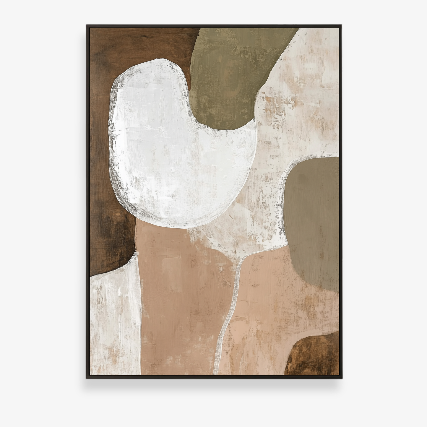 SOFT STONE II - Canvas Print