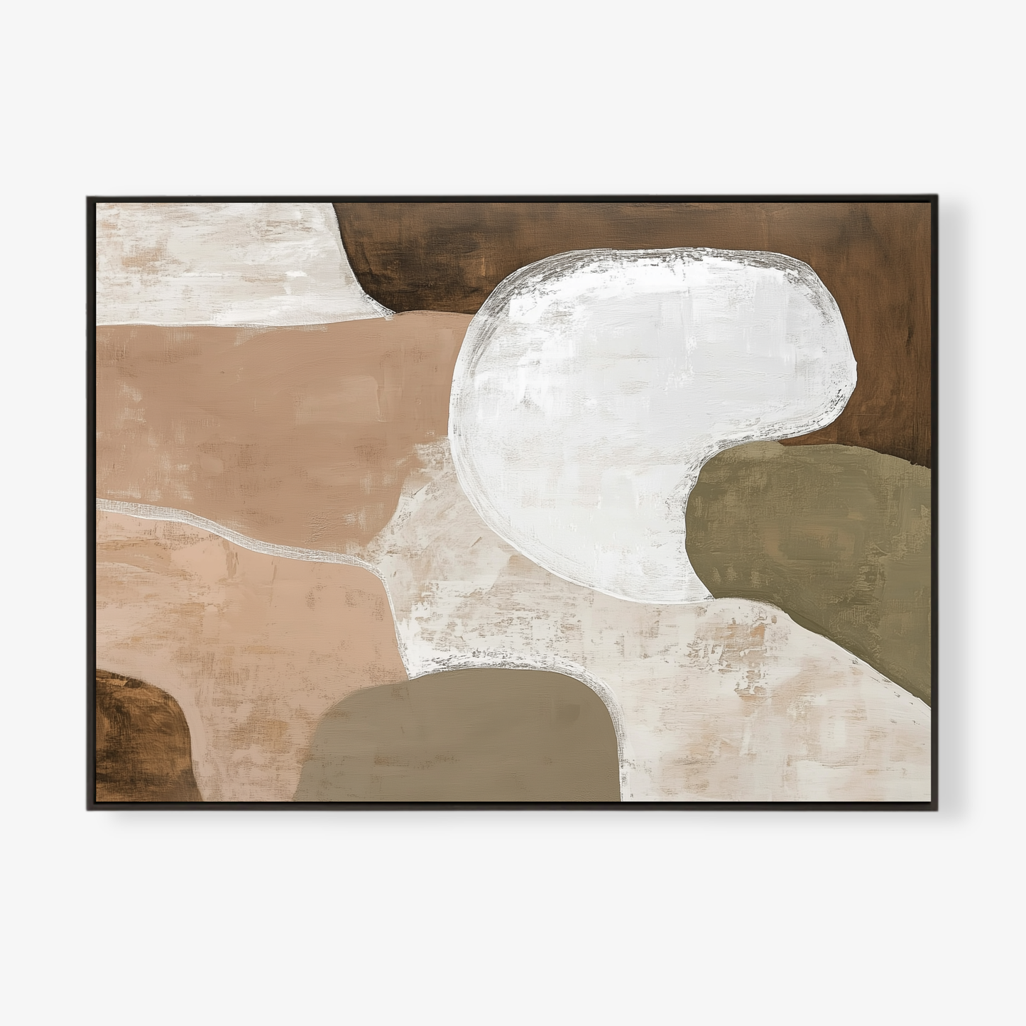 SOFT STONE II - Canvas Print