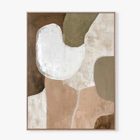 SOFT STONE II - Canvas Print