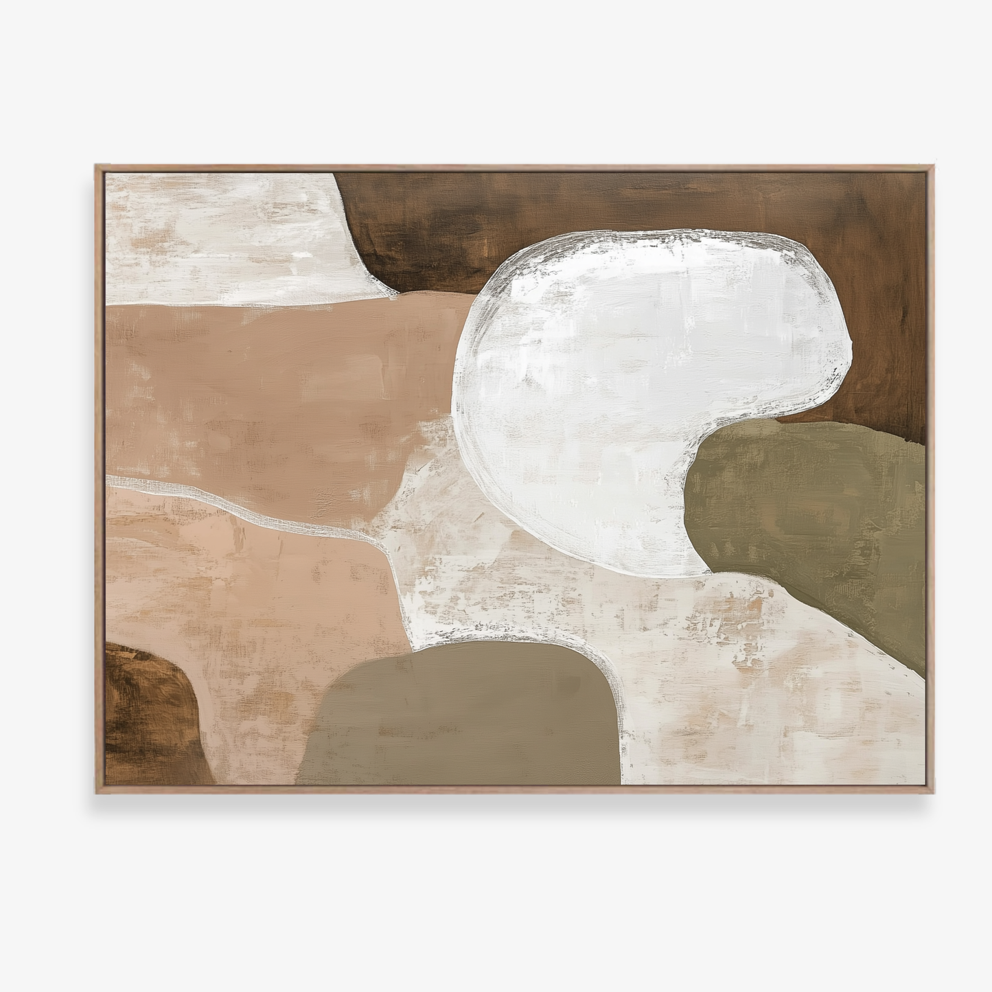 SOFT STONE II - Canvas Print