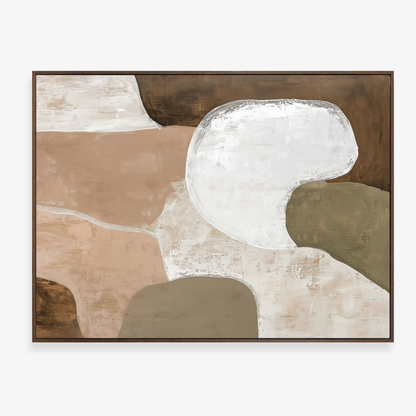 SOFT STONE II - Canvas Print