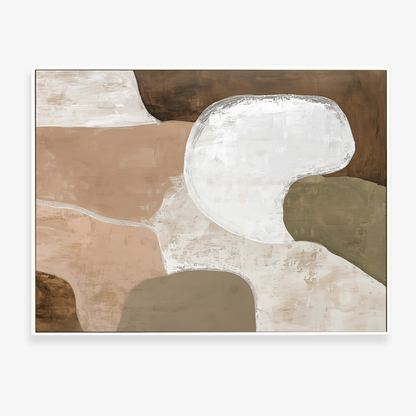 SOFT STONE II - Canvas Print