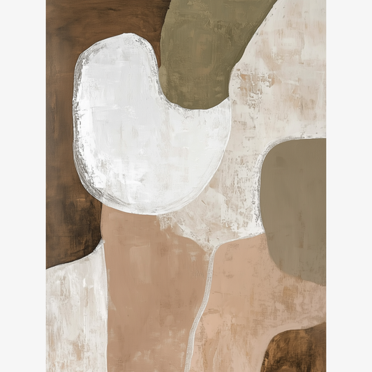 SOFT STONE II - Canvas Print