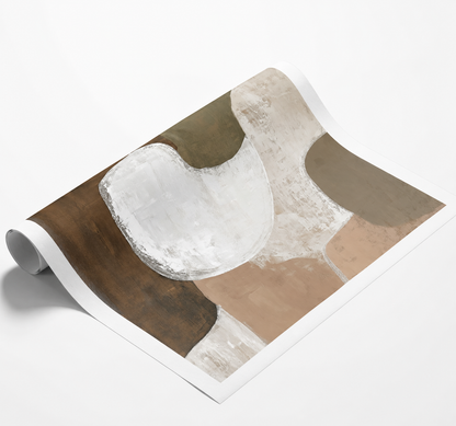 SOFT STONE II - Canvas Print