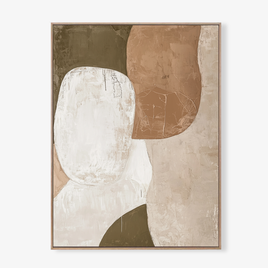SOFT STONE I - Canvas Print