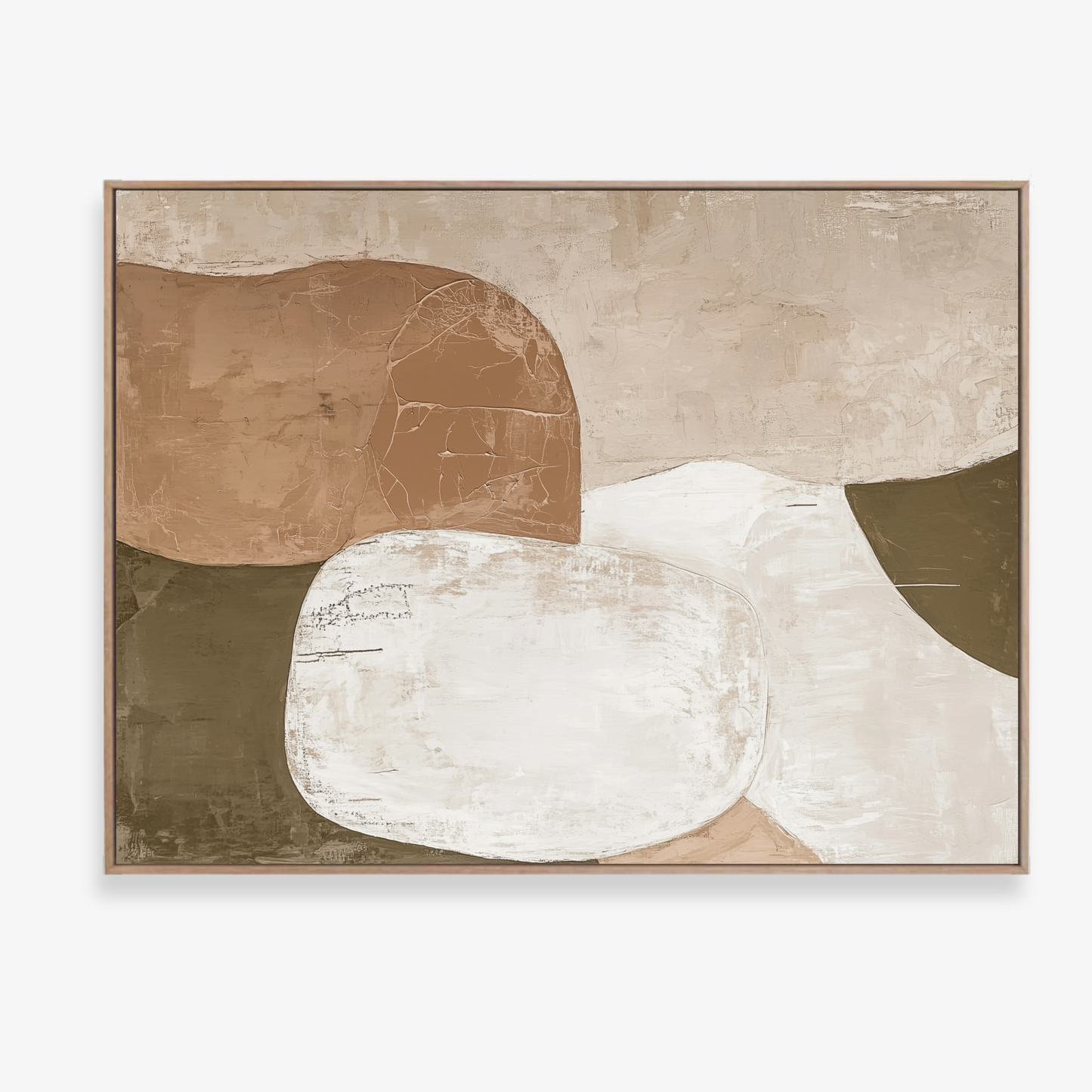 SOFT STONE I - Canvas Print