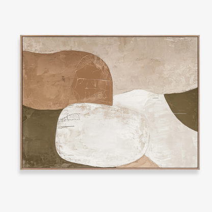 SOFT STONE I - Canvas Print