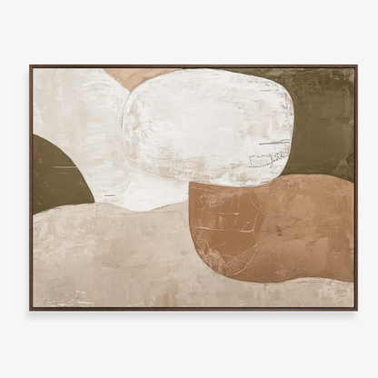 SOFT STONE I - Canvas Print