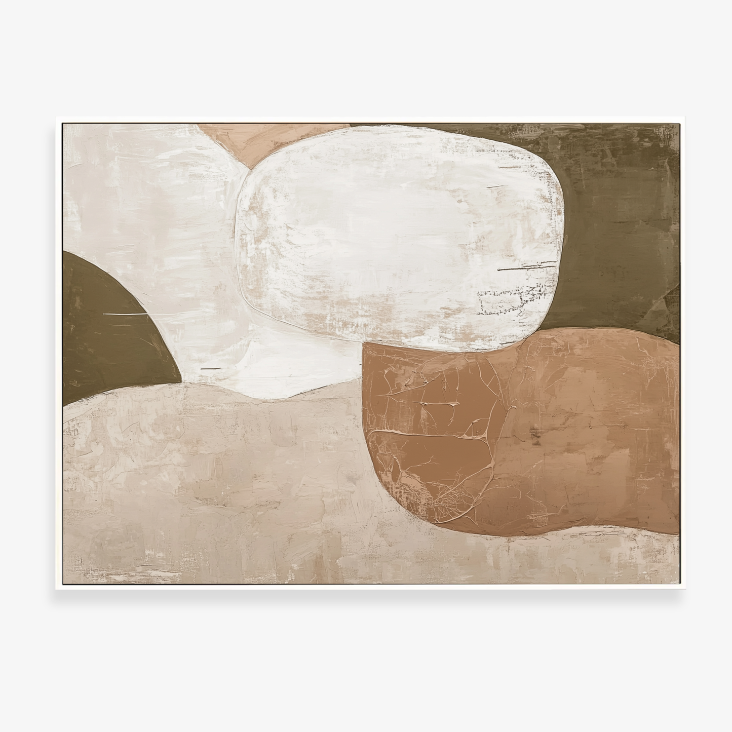 SOFT STONE I - Canvas Print