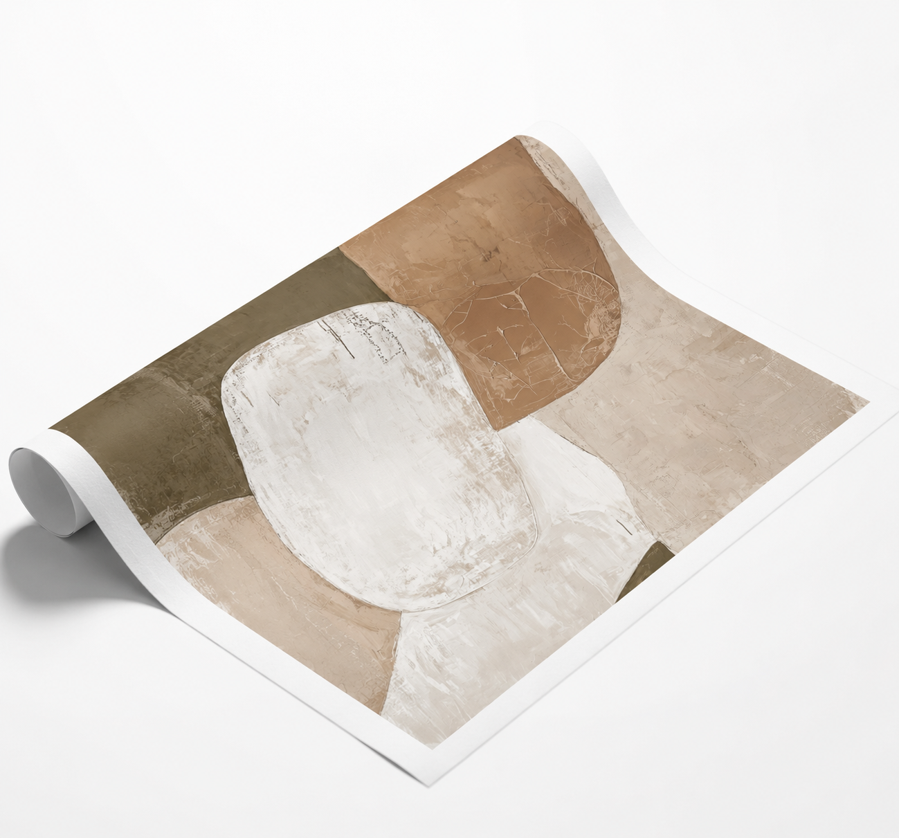 SOFT STONE I - Canvas Print