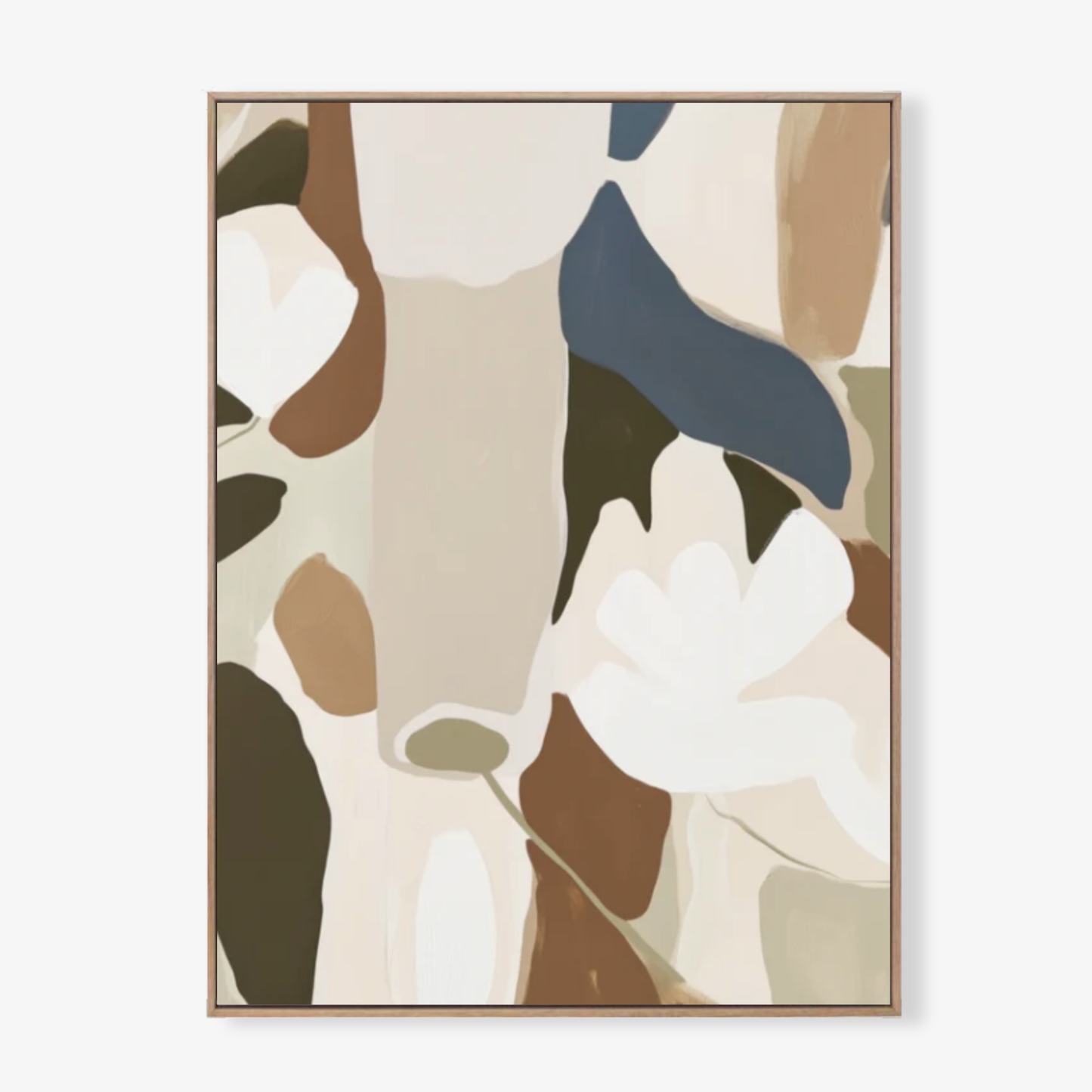VASE WITH BLOOMS - Canvas Print