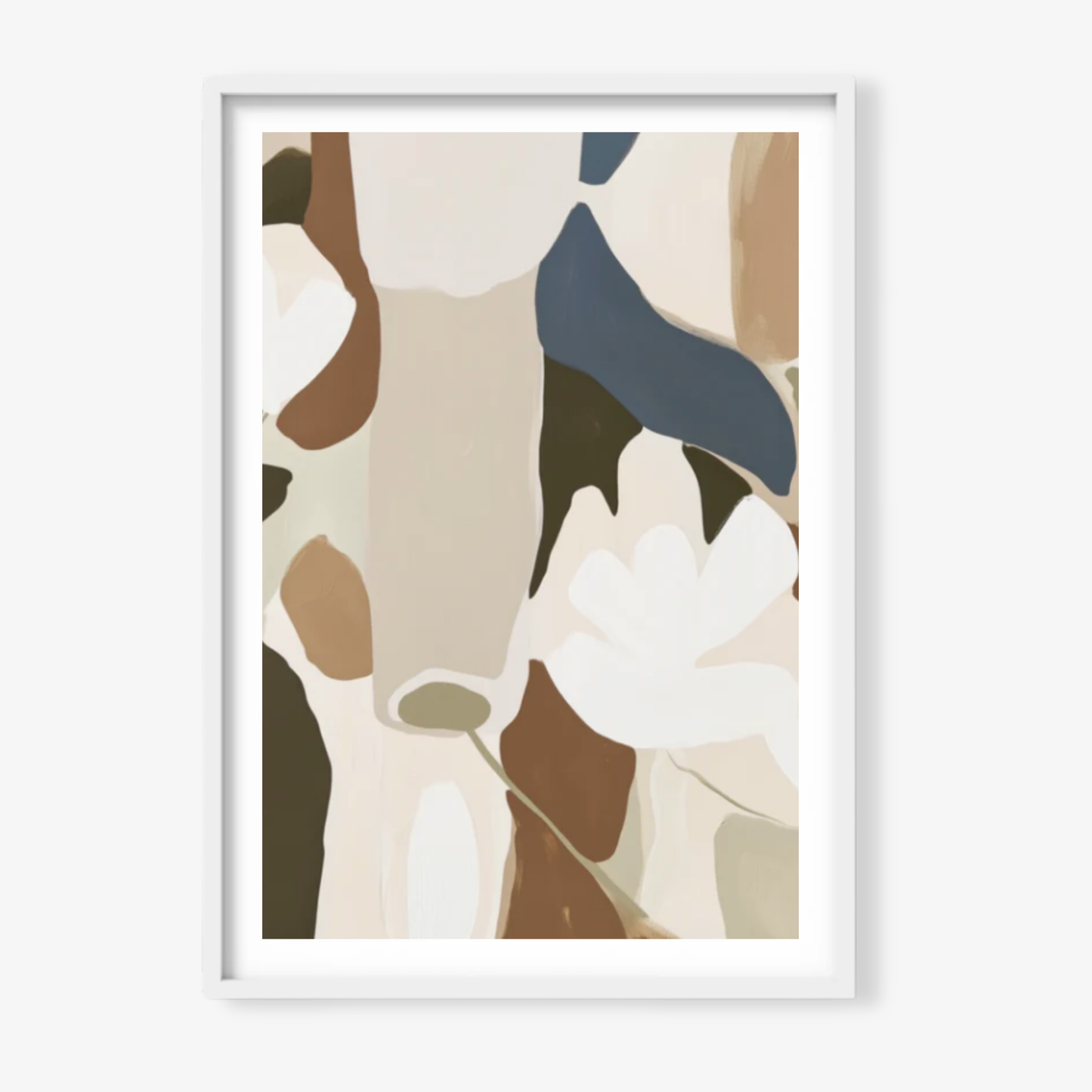 VASE WITH BLOOMS - Art Print
