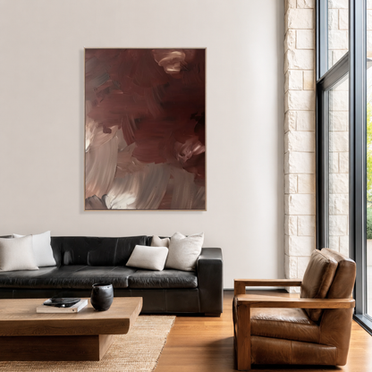 VELOUR STUDY - Canvas Print