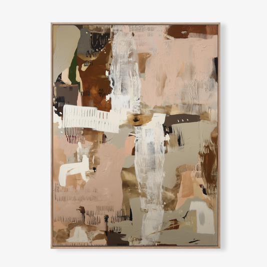 WEATHERED LINEN - Canvas Print