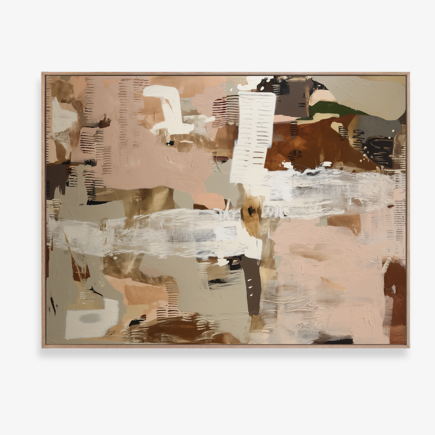 WEATHERED LINEN - Canvas Print
