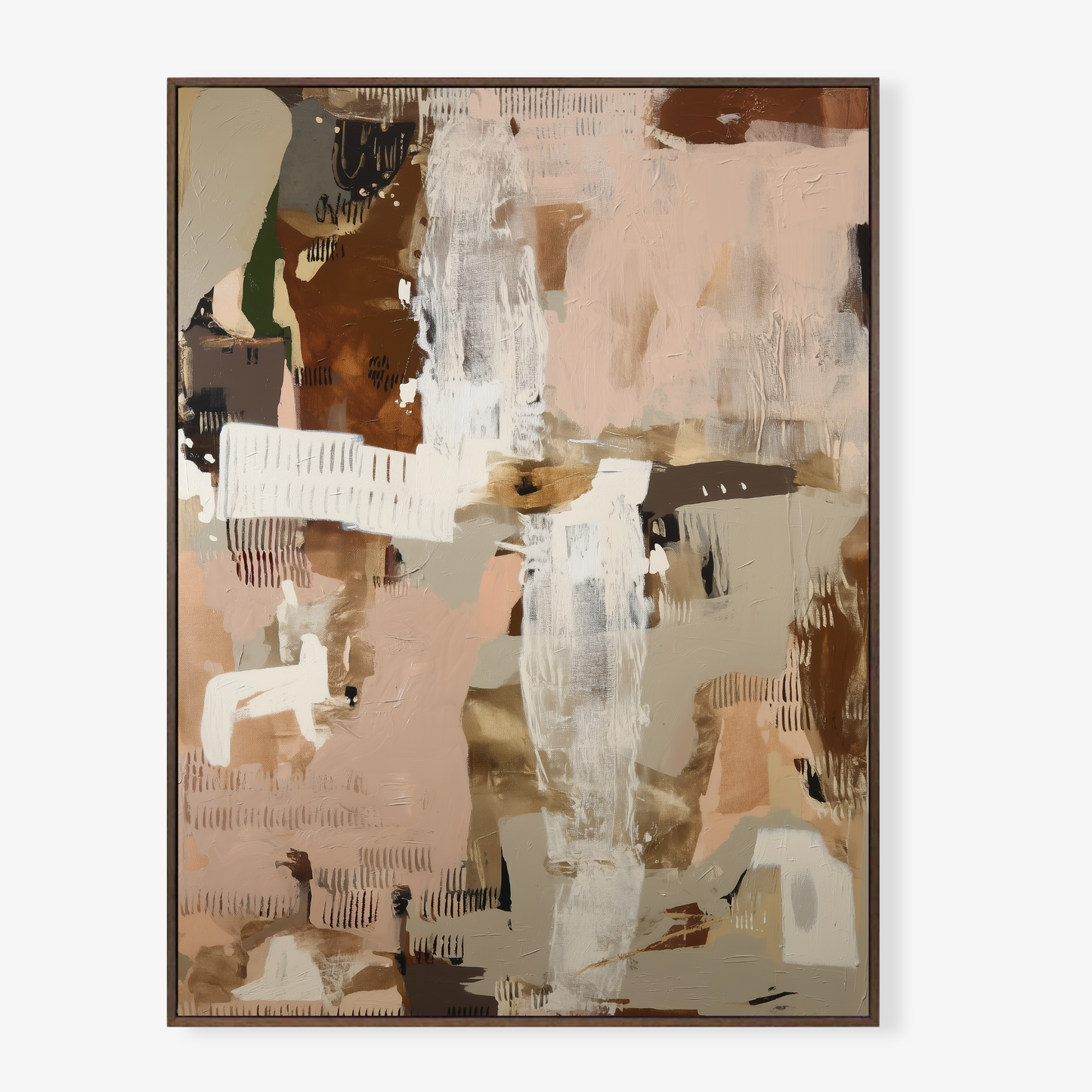 WEATHERED LINEN - Canvas Print