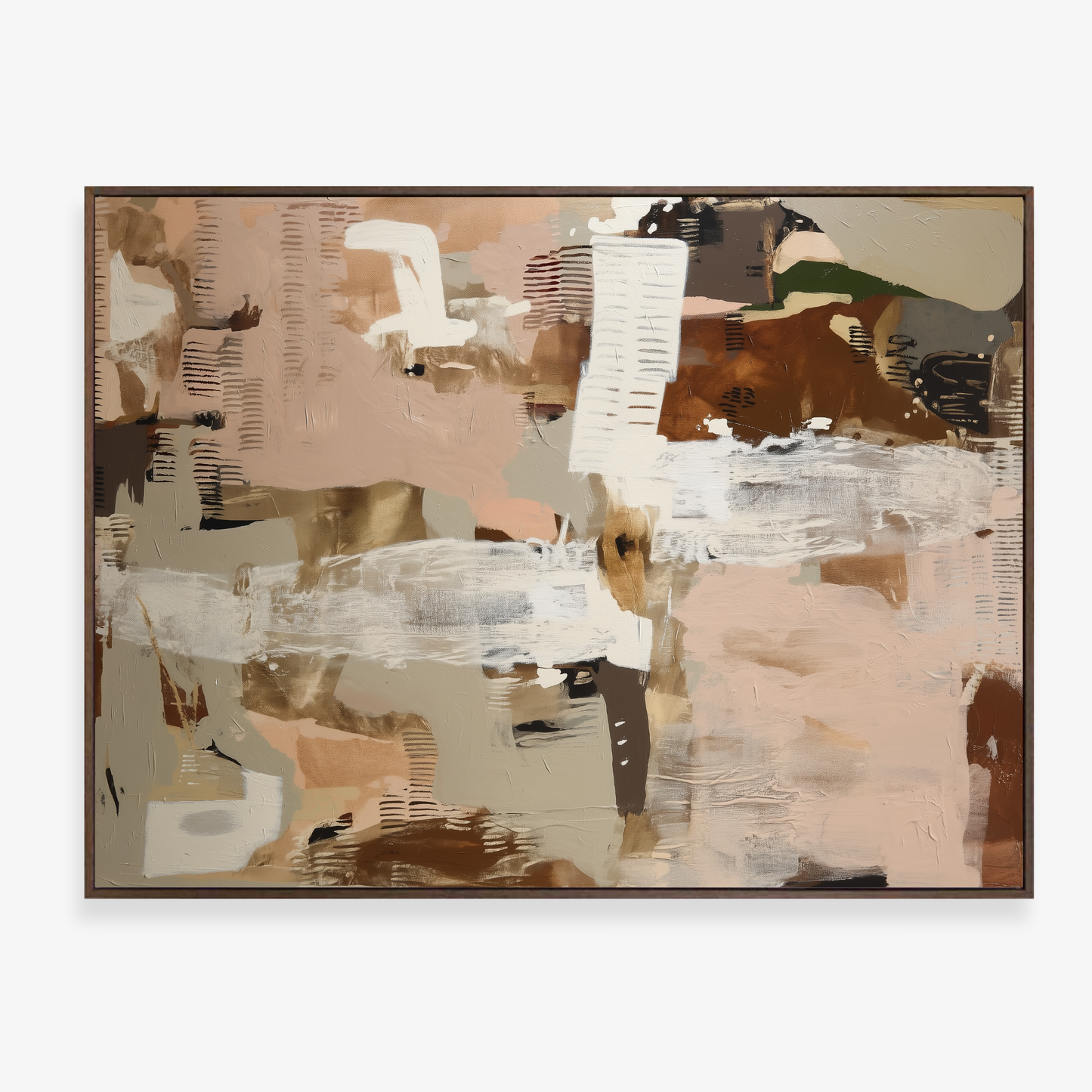 WEATHERED LINEN - Canvas Print