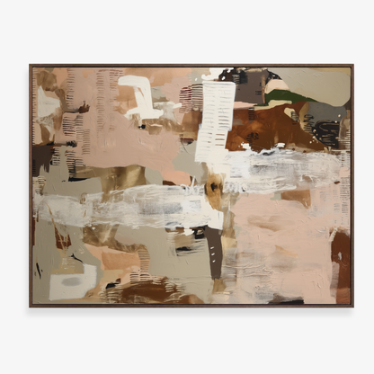 WEATHERED LINEN - Canvas Print