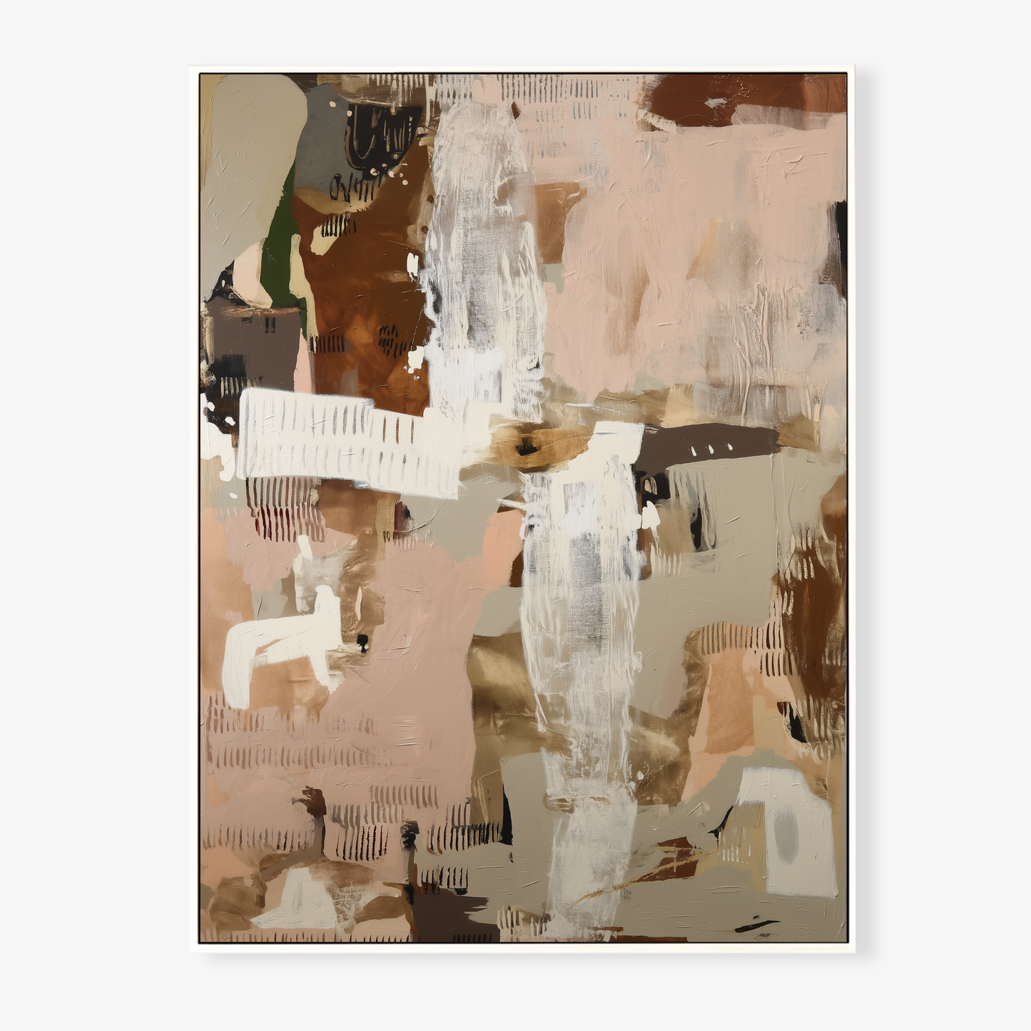 WEATHERED LINEN - Canvas Print