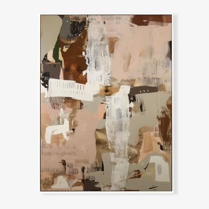WEATHERED LINEN - Canvas Print