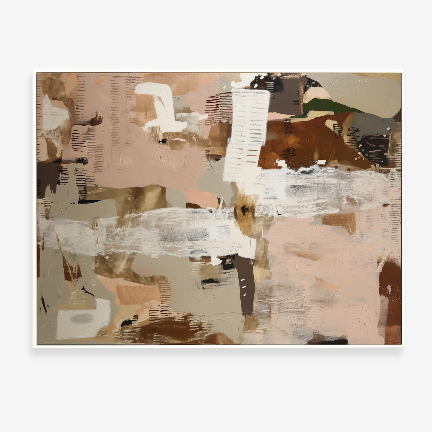 WEATHERED LINEN - Canvas Print
