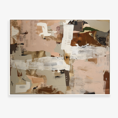 WEATHERED LINEN - Canvas Print