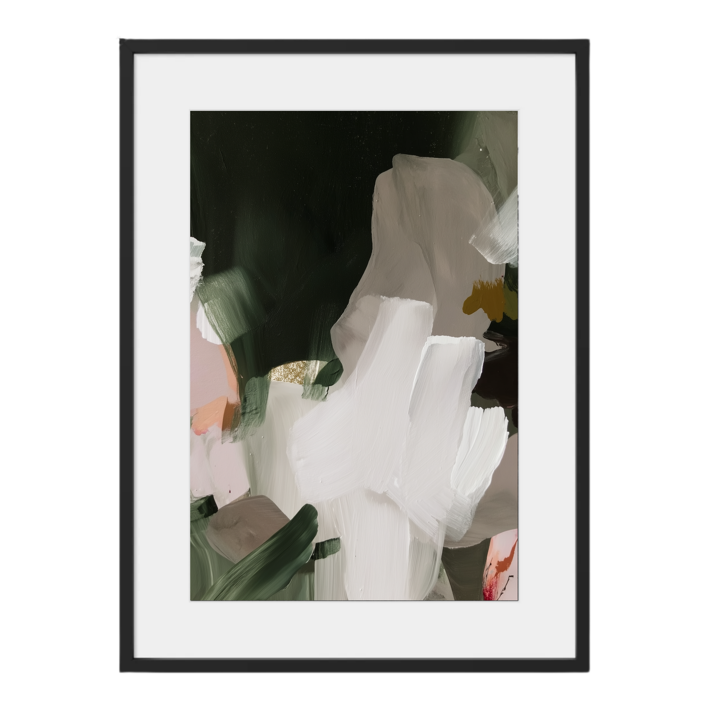 WHITE FORM - Art Print