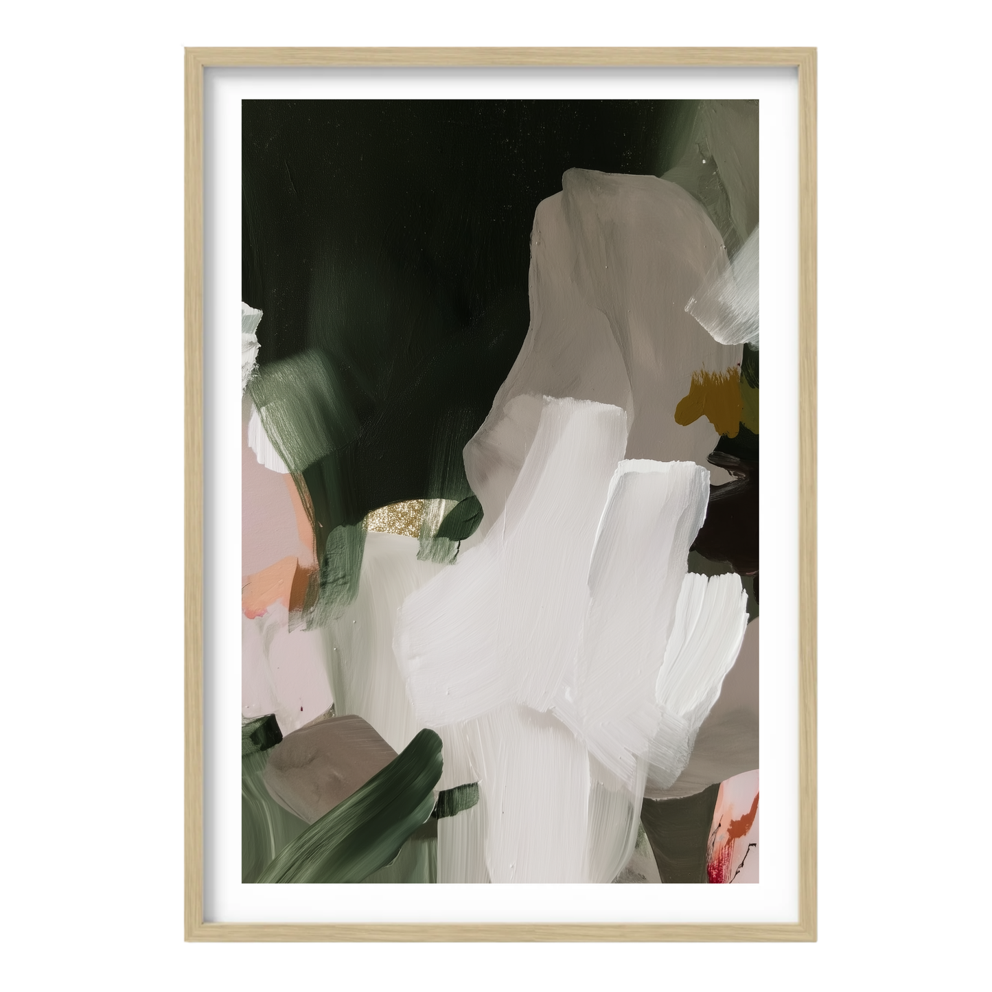 WHITE FORM - Art Print