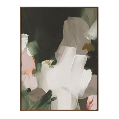 WHITE FORM - Canvas Print