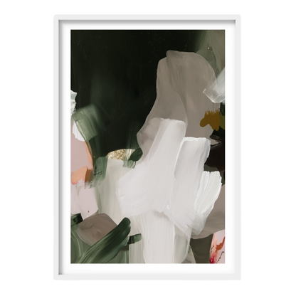 WHITE FORM - Art Print