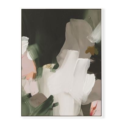 WHITE FORM - Canvas Print