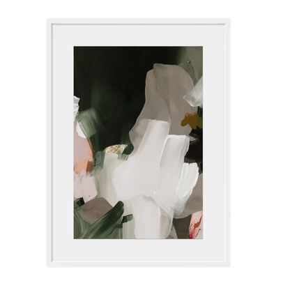 WHITE FORM - Art Print