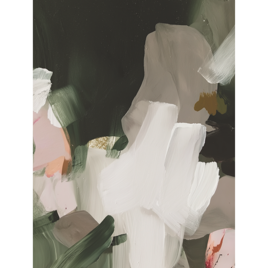 WHITE FORM - Art Print