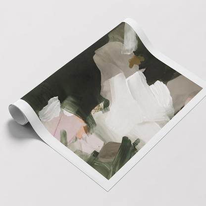 WHITE FORM - Canvas Print