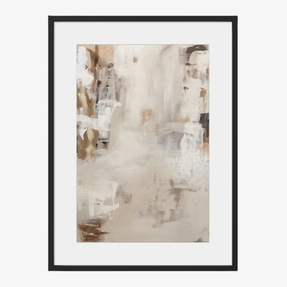 WHITE GROUND - Art Print